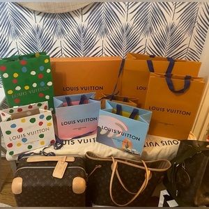 Louis Vuitton Shopping Bags- Limited Editions, New